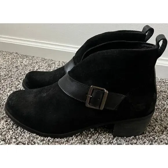 UGG wright belted ankle boots women's size 7 - Picture 2 of 7